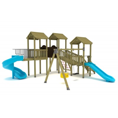 17 A Standard Wooden Playground